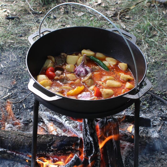 Kasan gusseisen Bratpfanne Kazan Grillpfanne kaufen - Kasan mit Deckel, Feuerpfanne, Kasan kaufen